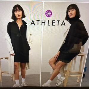 Athlete 1/4 Zip Allure Dress - Black - Size XS
